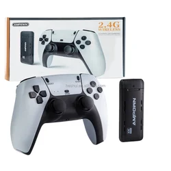 U9 Game Stick 64G 10000 Classic Video Game Console 2.4G Wireless Gamepad HD TV Mini Game Console  Stick 4K For PSP/N64/PSP