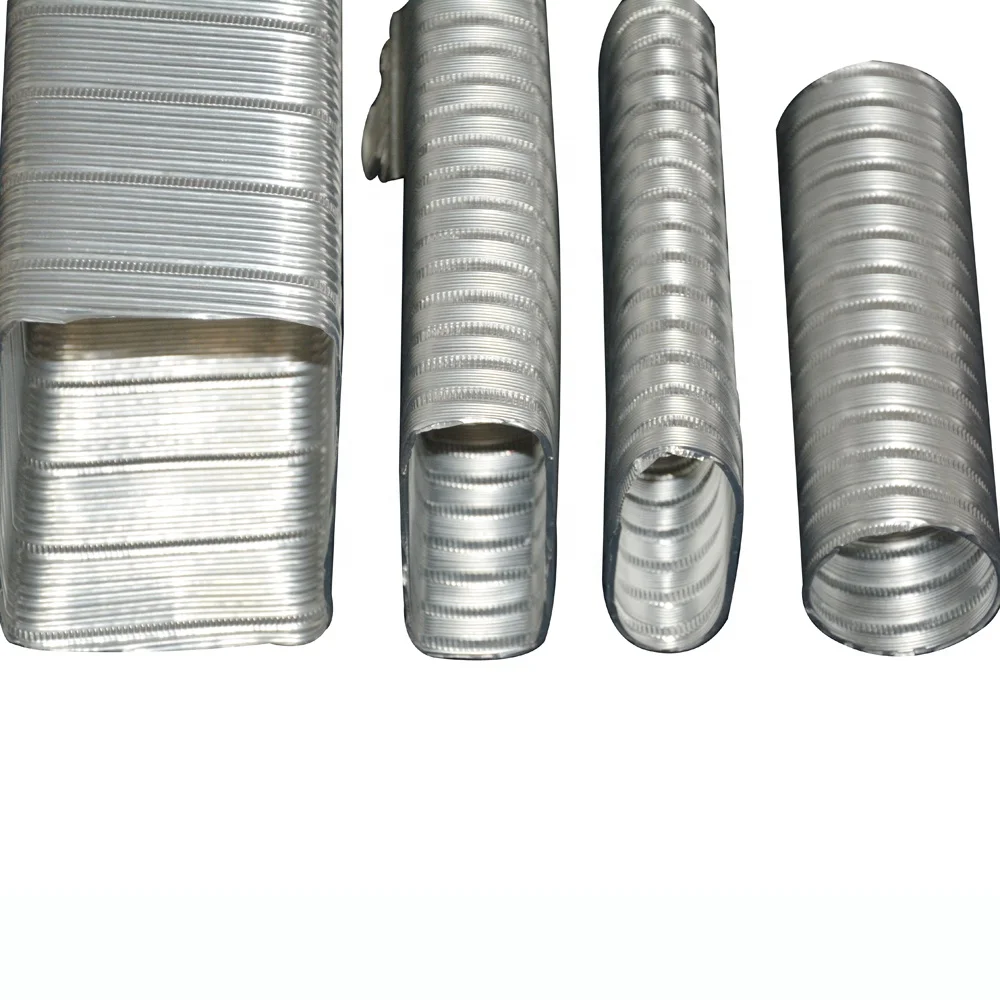 High Temperature Insulated Aluminium Foil Corrugated  Hose for Ventilation