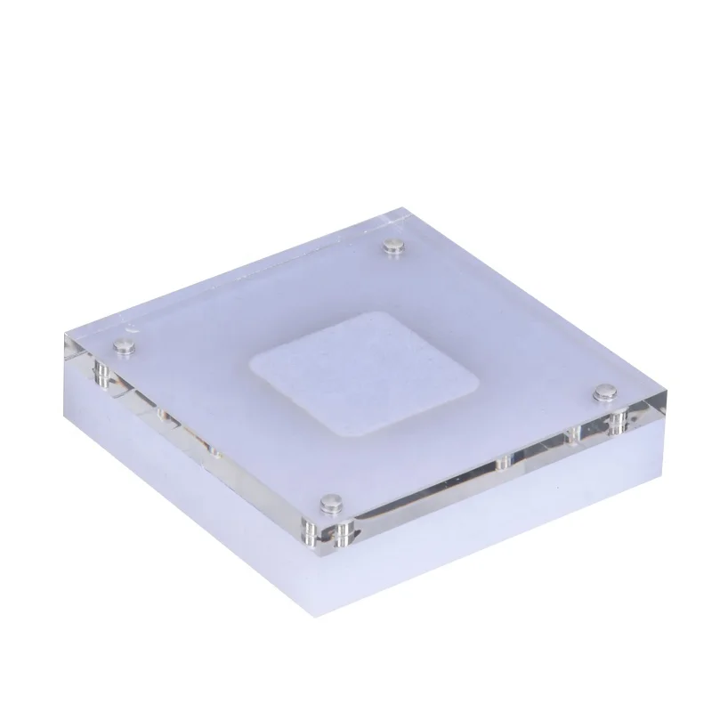 Acrylic Diamond/gemstone Black/white Display Box Gemstone Cases & Displays