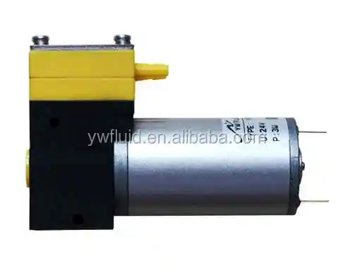YWfluid  Micro diaphragm air pump with dc motor widely used for lab equipments