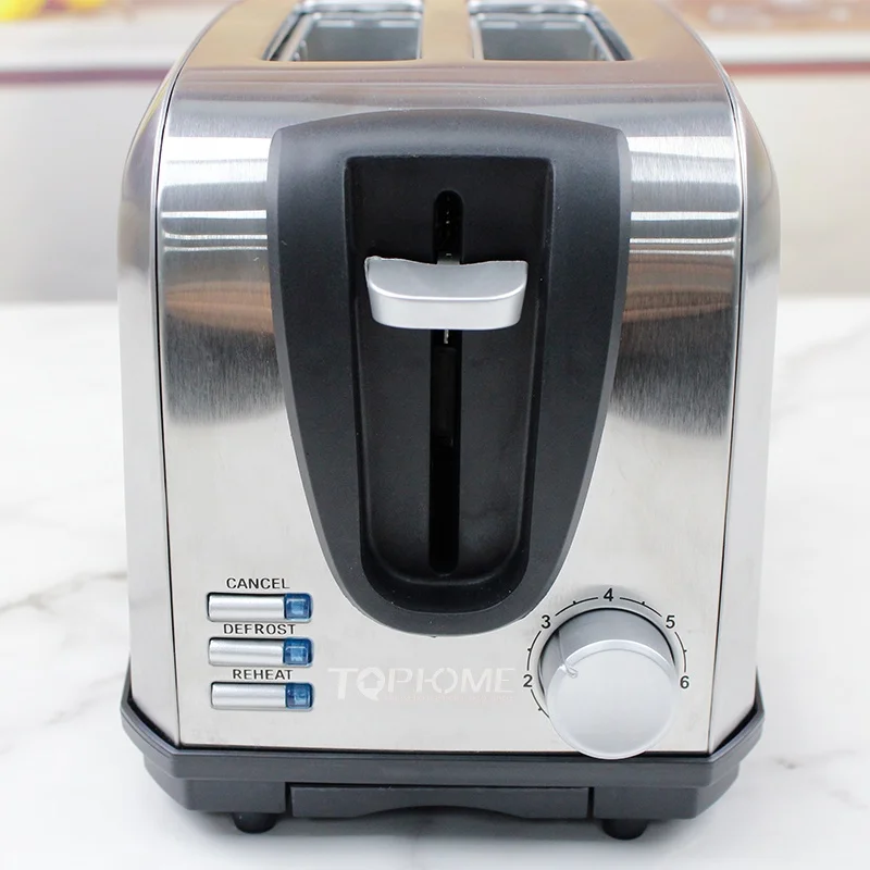 2 slice S/S toaster logo toaster hot selling electric bread toaster