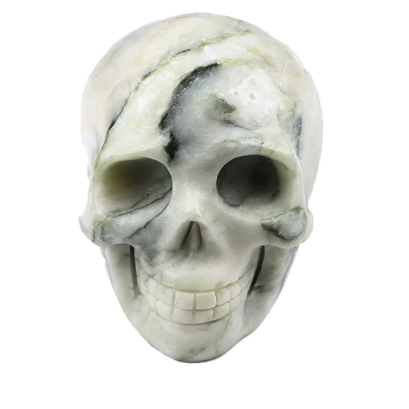Wholesale Natural hand carved fengshui crystal miscellaneous stone Skulls