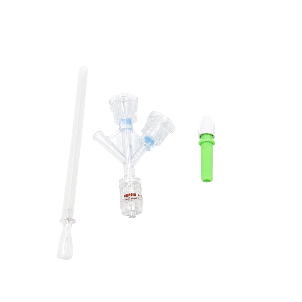 
Hemostasis Valve Y medical device y connector valve set 
