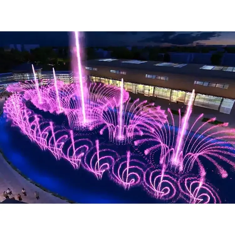 3D Custom Design Musical Dancing Water Fountain for garden lake pool square shopping mall villa