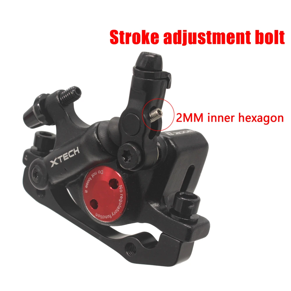 
ZOOM XTECH HB100 Oil Brake MTB Line Pulling Hydraulic Disc Brake Calipers with 120mm Brake Disc for Mijia M365 Electric Scooter 