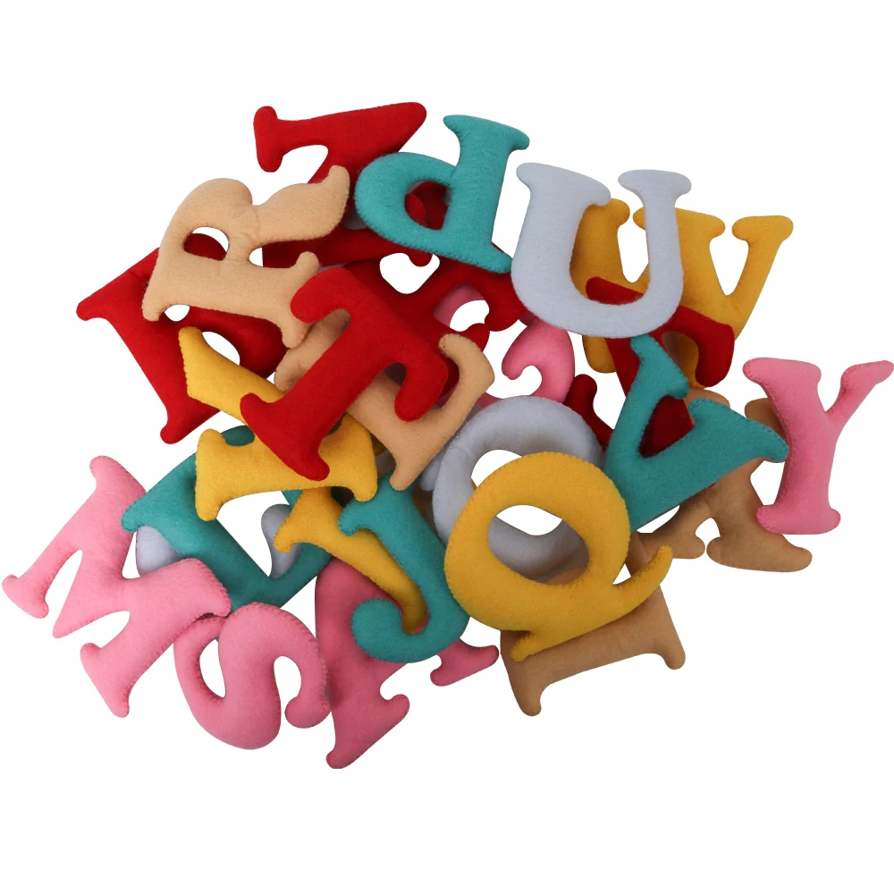 Hot Selling Items Felt Alphabet Letters Toy Baby Alphabet Blocks Educational Toys Felt Kids Toys Educational Learning