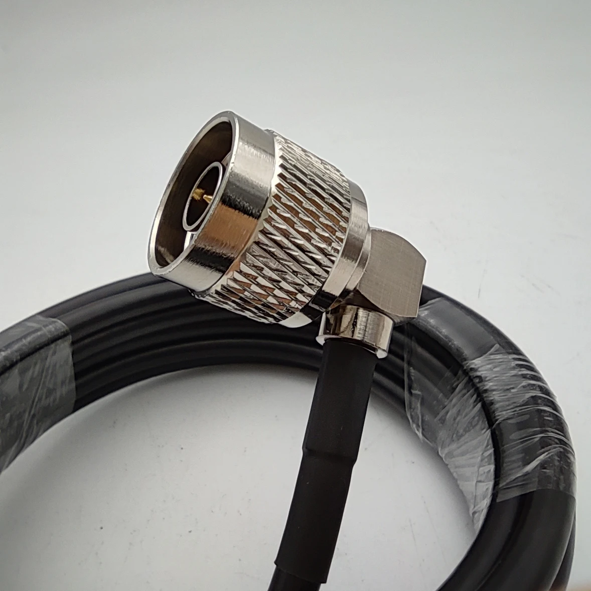 LMR195 rf coaxial cable with n-bend male to SMA male connector