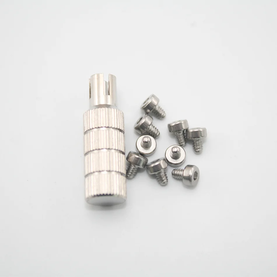 Хит продаж 6 шт./1 Набор съемные оттиски из нержавеющей стали