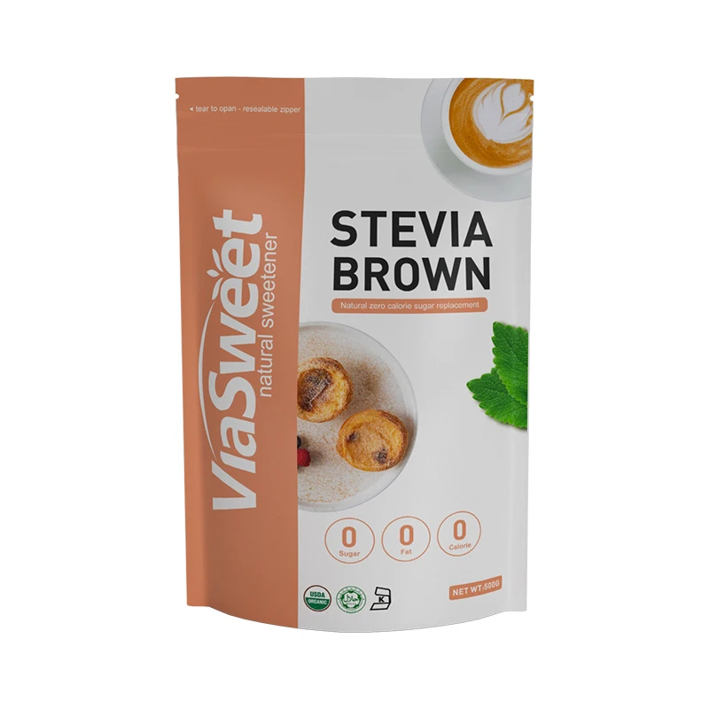 Sugar free sweetener stevia brown sugar wholesale low calorie Stevia erythritol with molasses