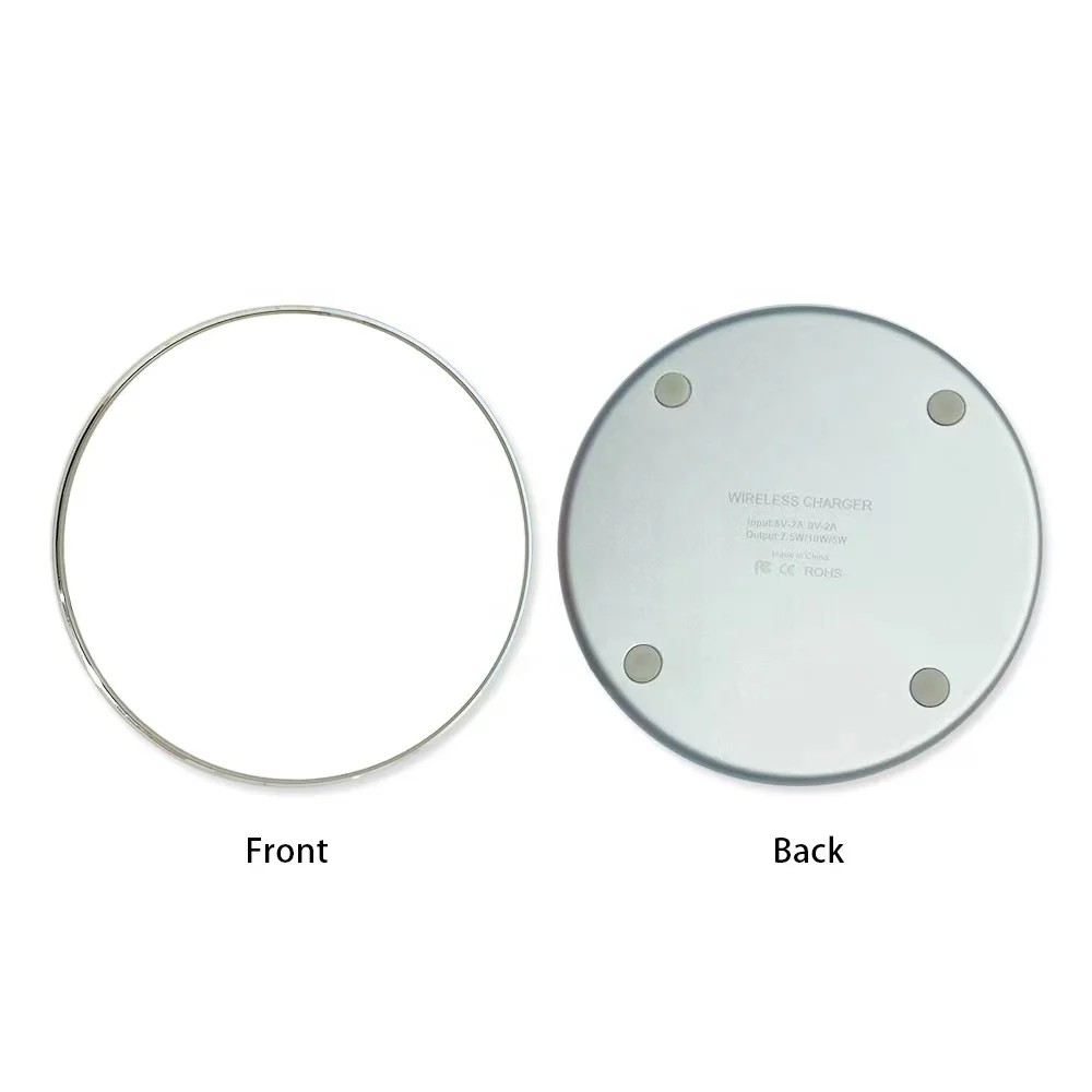 New Craft Customized Printing Wireless Charger Sublimation Blank Mobile Phone Wireless Charging