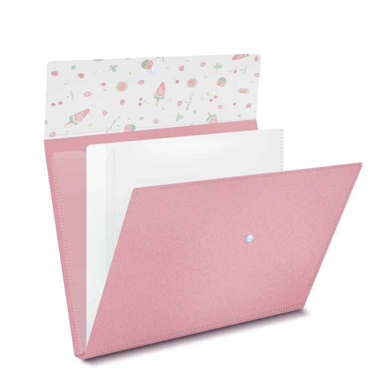 Customized high quality document files a4 document bag with wholesale price