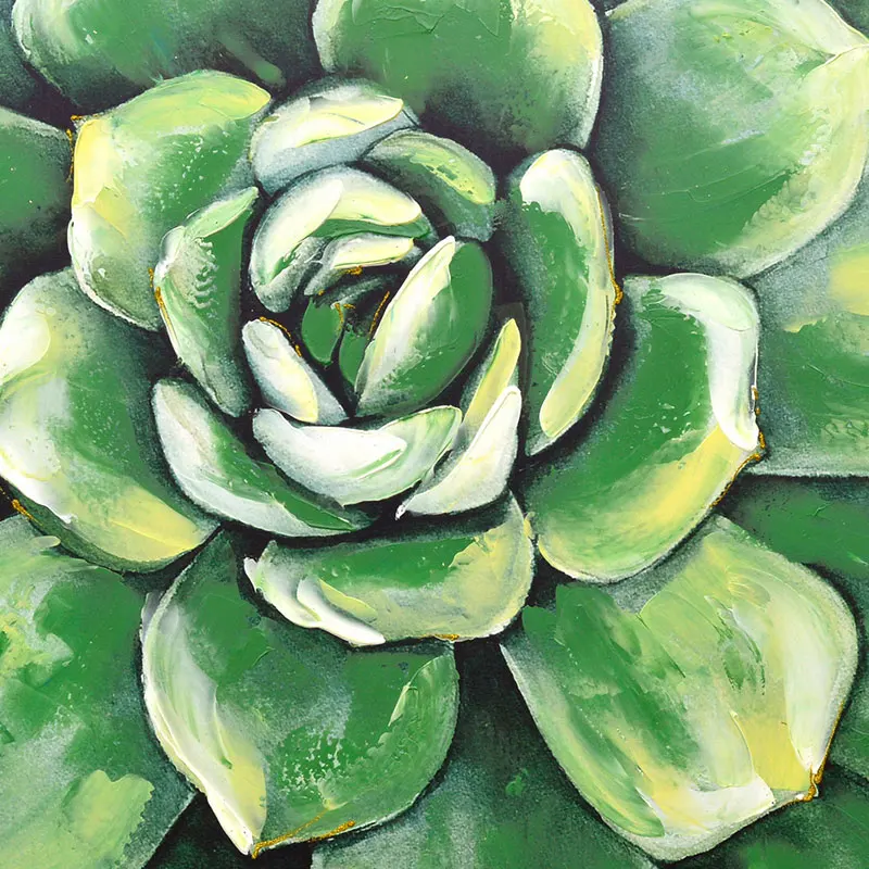 
Print picture cactus handmade canvas modern style for bathroom wall art 