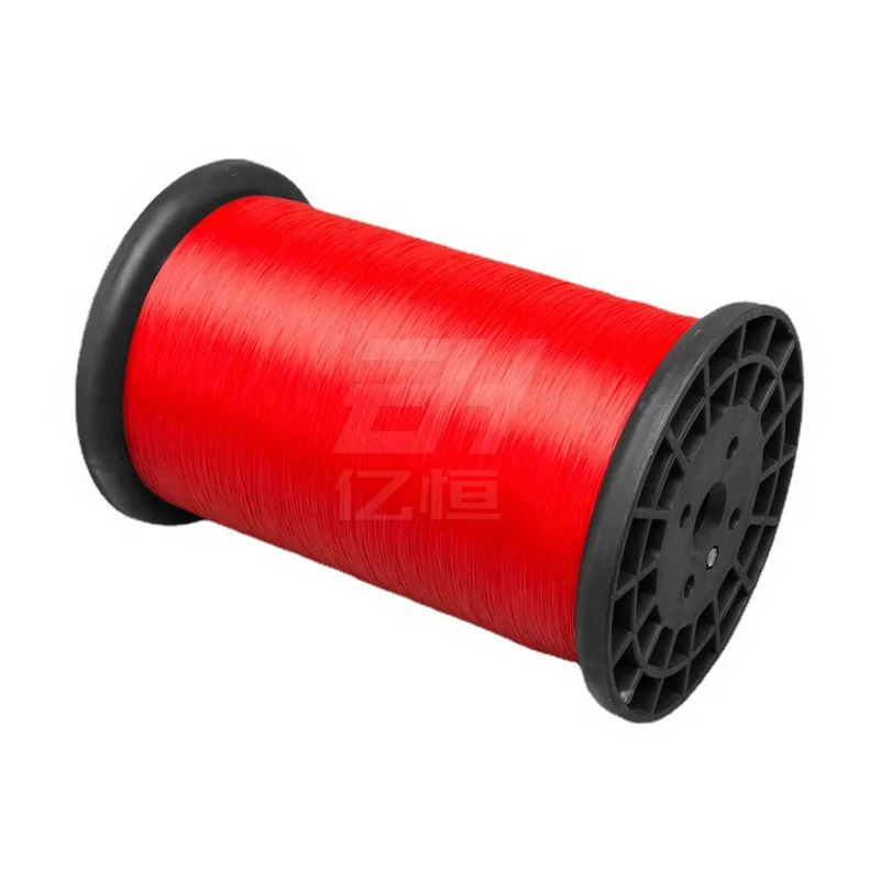 0.25mm Red color HDPE Monofilament Yarn for PE braided Rop