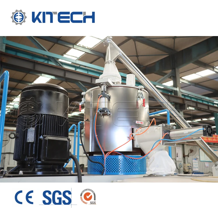 Машина для сушки ПВХ гранул Kitech смеситель