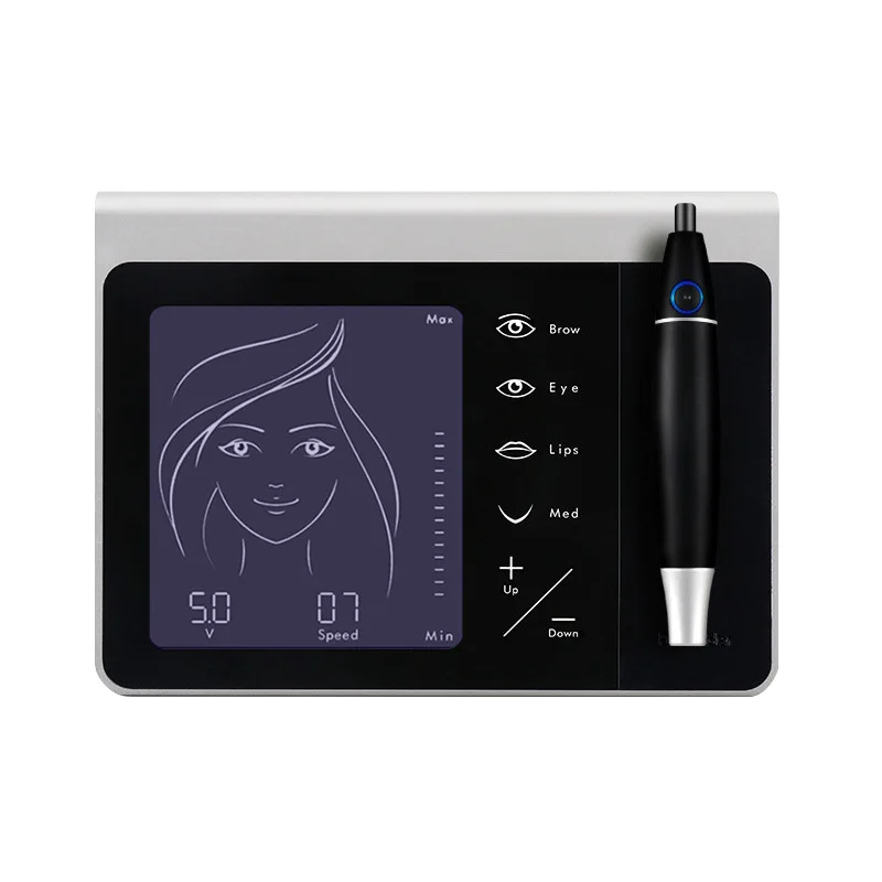 Wholesale Microblading Pen Touch Screen Permanent Makeup Professional Digital Eyebrow Embroidery Tattoo Machine