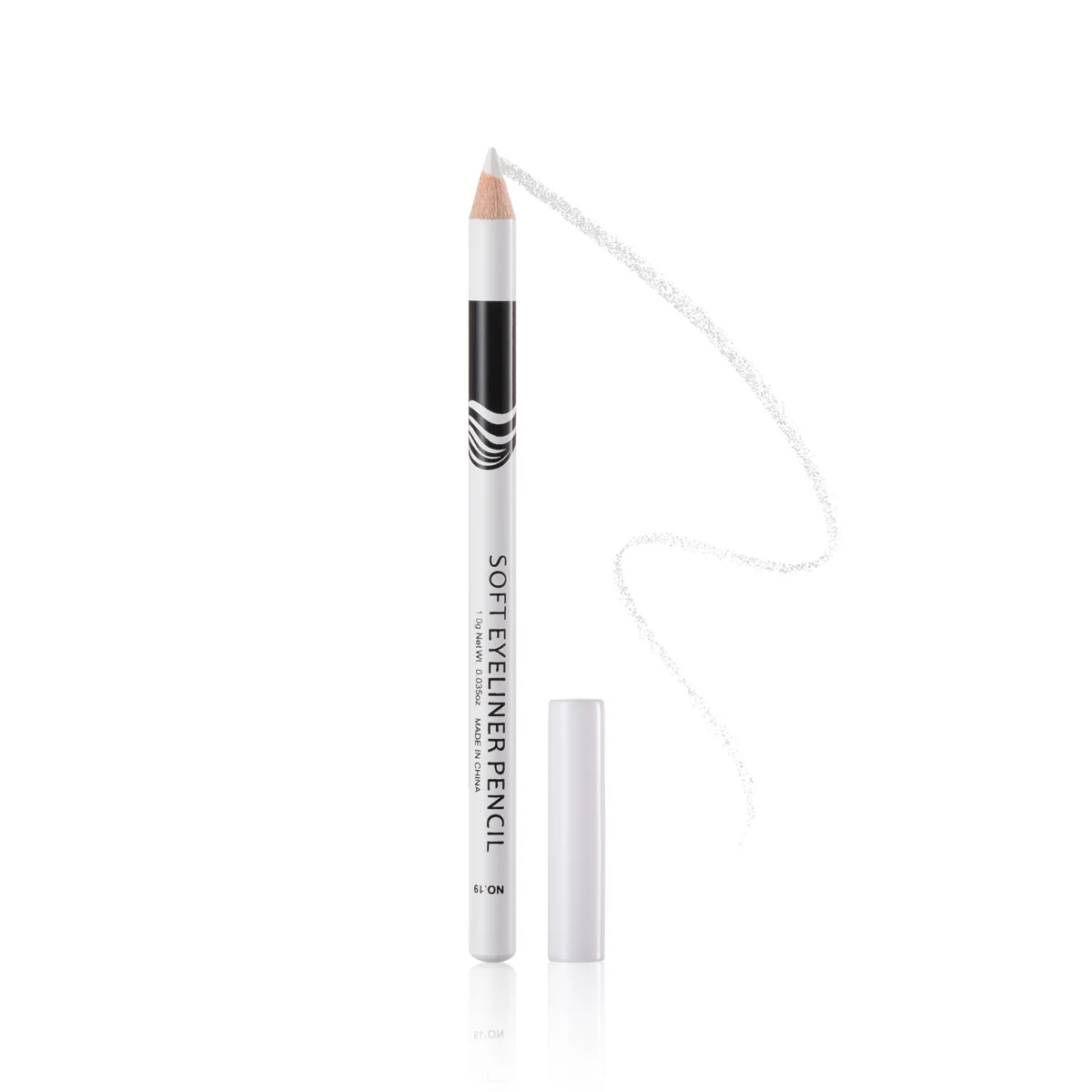 Menow P112 OEM\ODM private label makeup lasting waterproof Moist care silky white wooden Eyeliner cosmetics factory wholesale