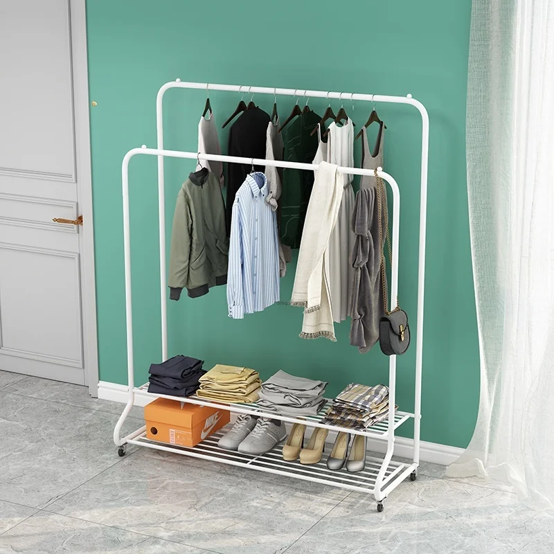 RTS 2021 Modern minimalist coat and hat rack with storage rack for bedroom