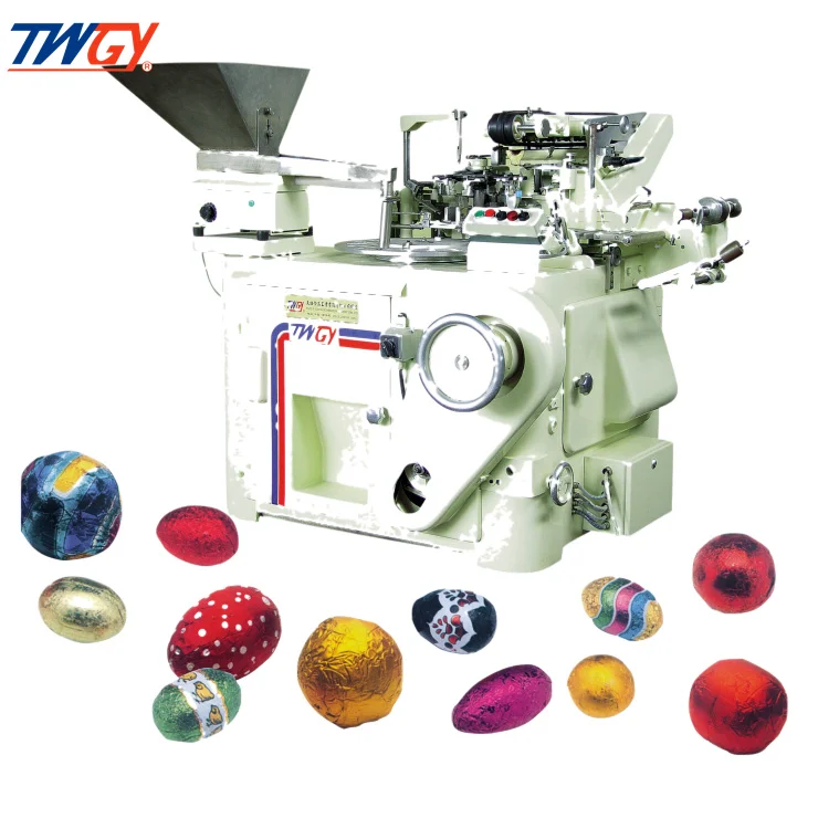 
Good Design Manufacturing Plant Chocolate Candy Wrapping Machine 