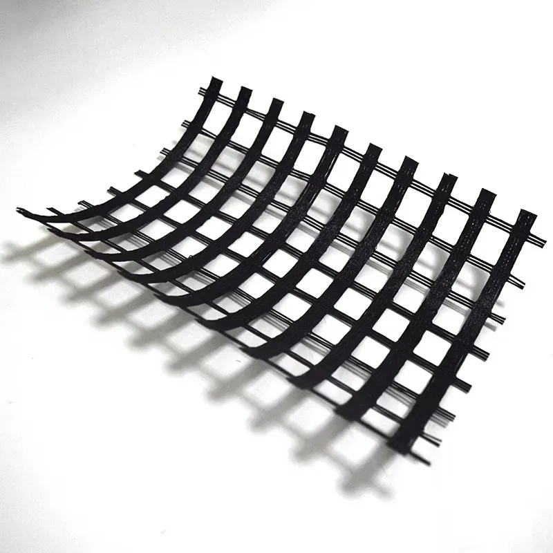 factory low price Fiberglass Geogrid Ground Gravel Paver Asphalt Reinforcement Fiberglass Geogrid Price for Highway Project