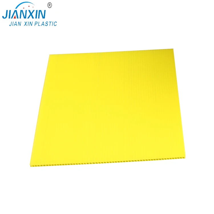 China manufacturers 2mm 3mm 4mm 5mm Black Corflute/Correx Corrugated Polypropylene Hollow Board Sheet