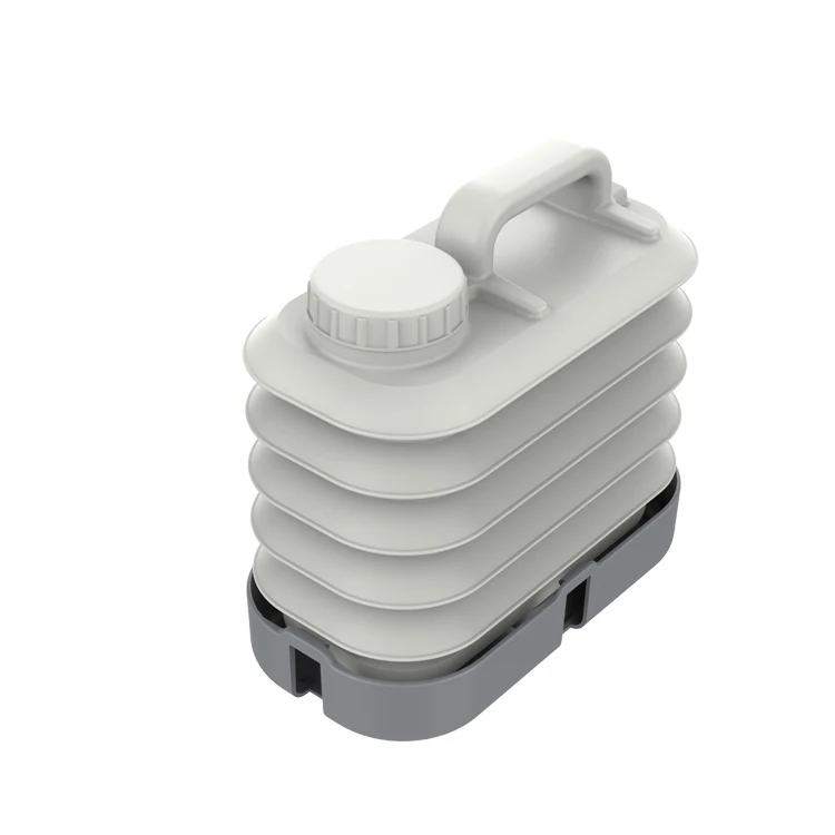 Portable Foldable Water Tank BPA Free ABS Plastic Water Carrier for Hiking Camping Picnic Travel BBQ