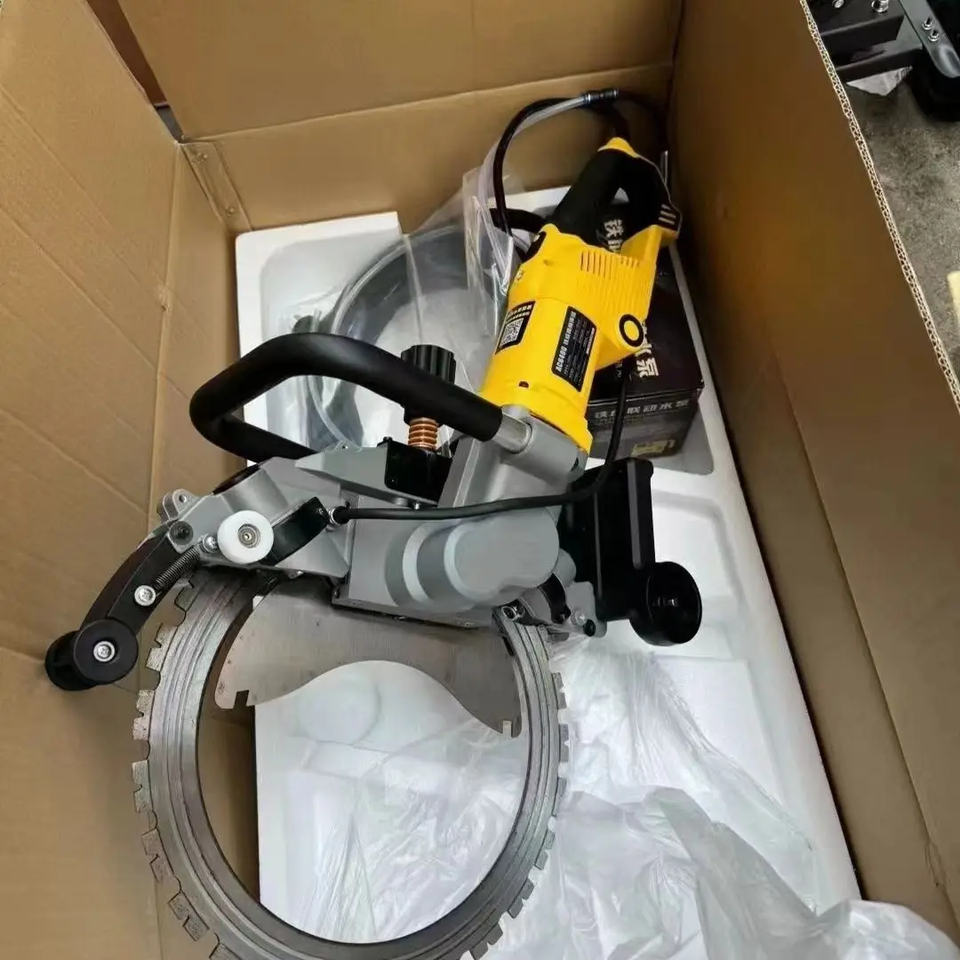 Hand Held Concrete Cutting Machine Using Ring Saws for Deep Concrete Cutting Applications