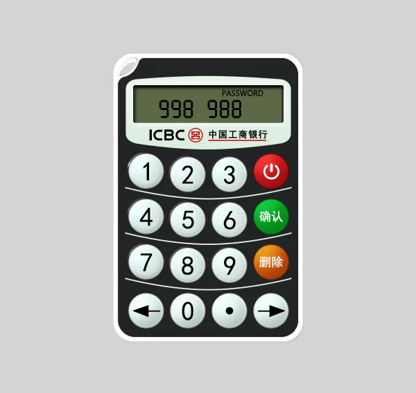 
Airbnk Financial Money High Security Cryptocurrency Tokens USB Digital One Time Password OTP Token 