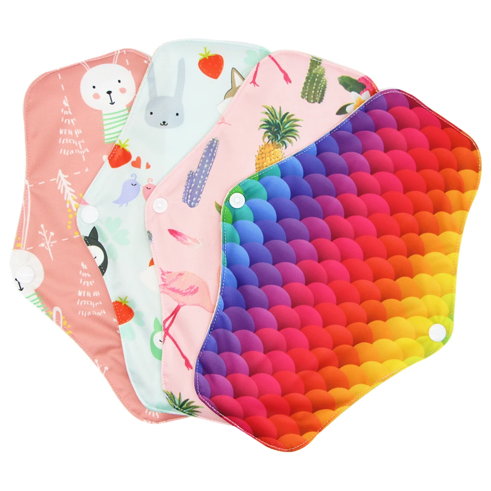 
Asenappy Organic Cotton Reusable Menstrual Pad Mama Cloth 