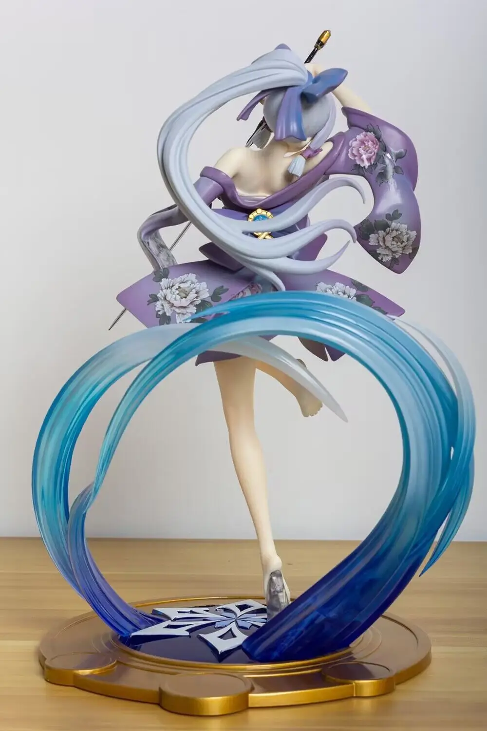 Game Anime GK Figure Genshin Impact Kamisato Ayaka Character Model Anime Action Figure