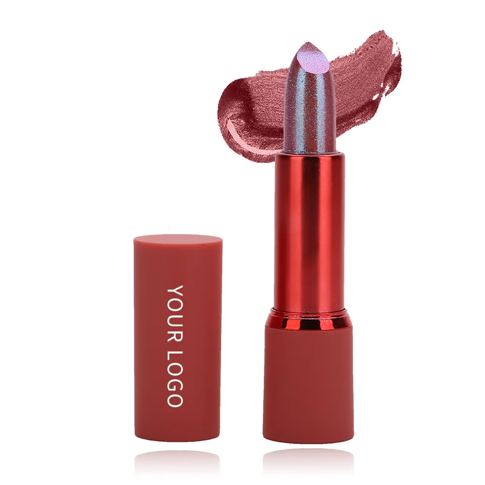 2024 Hot Chameleon Pearl Waterproof Lipstick Own brand non-fading velvet mist lipstick