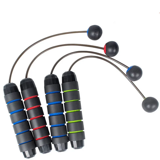  Low Moq Custom Logo Cuerda De Salto Kids Adjustable Weighted Skip Rope Cordless Jump