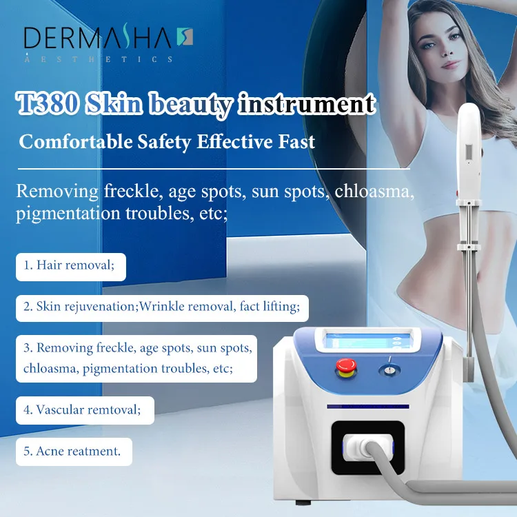 Portable Painless Permanent Body IPL Laser Hair Removal machine Acne Treatment Hair Removal equipment