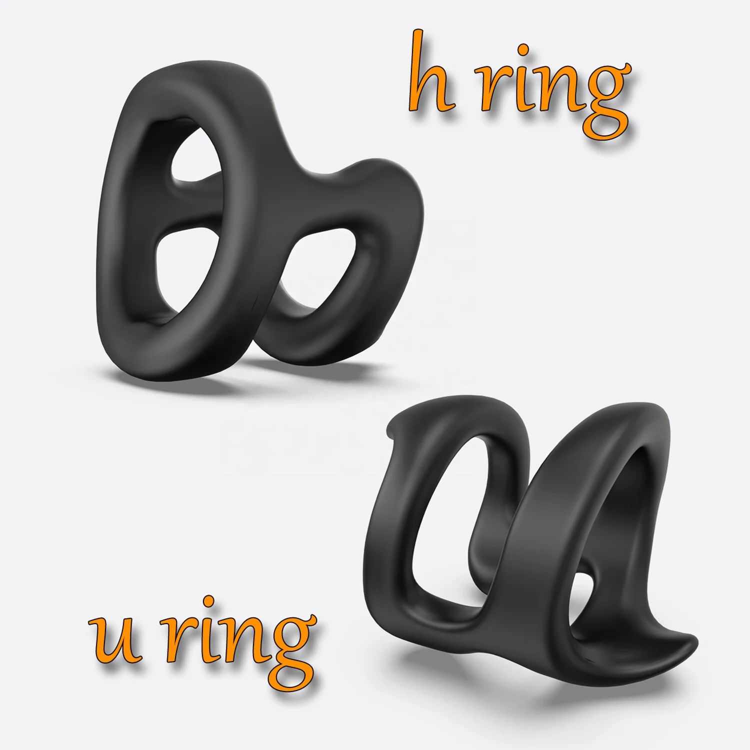 SAMEYO Sex Toy sexy man silicon penis sleeve rubber thorn cock ring spike condom