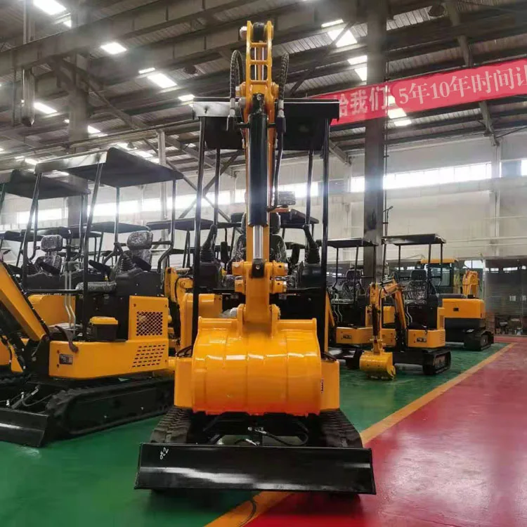 1 ton crawler earth-moving excavator with a price advantage, small trencher