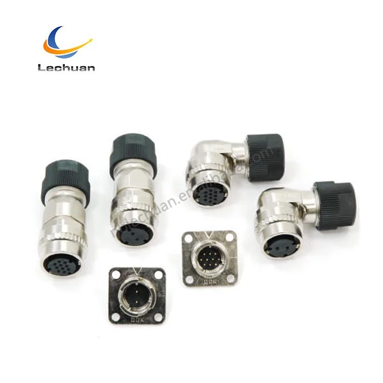 CM10-SP10S-M waterproof IP67 Encoder connector bayonet Metal Straight right angle DDK 10pin circular connectors