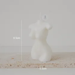 wholesale luxury unique oil scents candle making perfume soy artistic female nude shape body candles