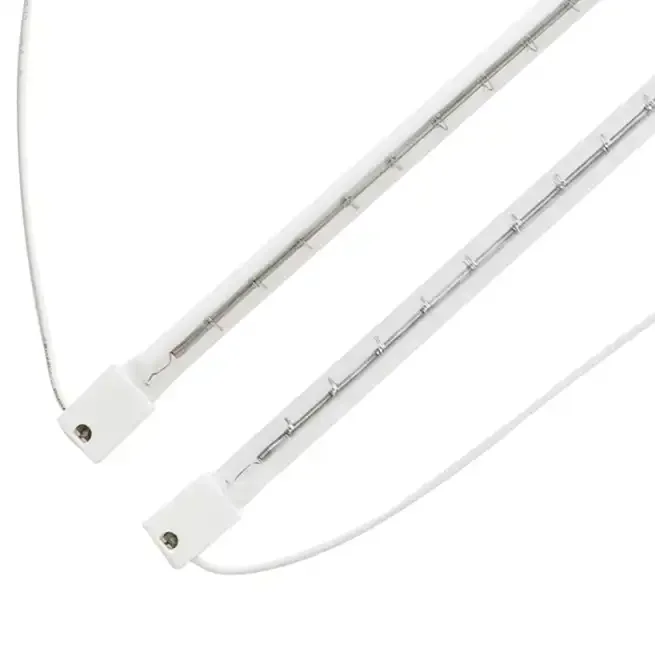 2000W high quality customized halogen heating tube  infrared heating lamp for PET blow molding machine