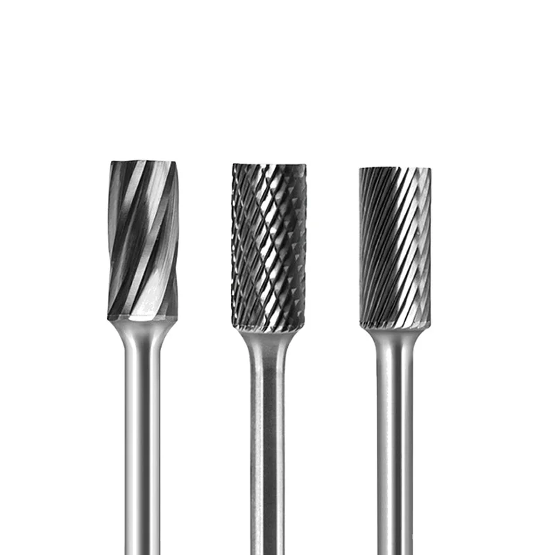 HARDVIK Silver welding Type-A Full size D06-D25 MX Tungsten Carbide  Burr  Rotary Burr Set for Polishing Carving OEM ODM