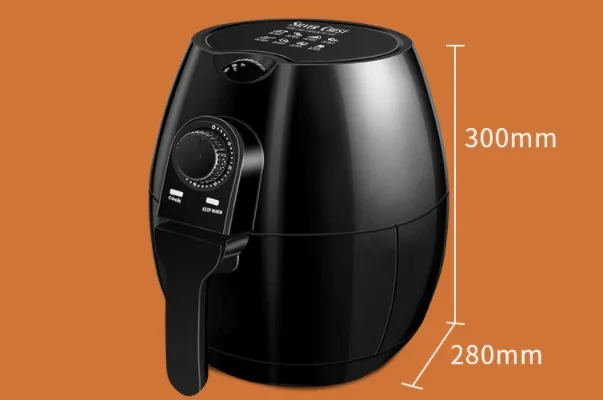 Air Fryer Hot selling 5.8L Large Capacity Oil Free Electric Air Fryer Multifunction Digital Air Fryer Oven