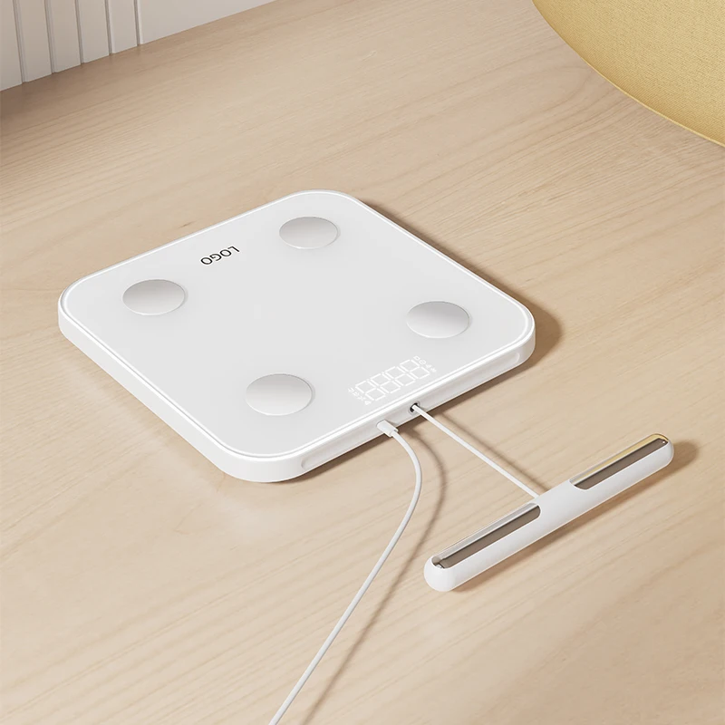 Home Appliances Electronic Weighing Scale Digital Bathroom Body Weight Scale BMI Smart Body Composition Scale With Handle