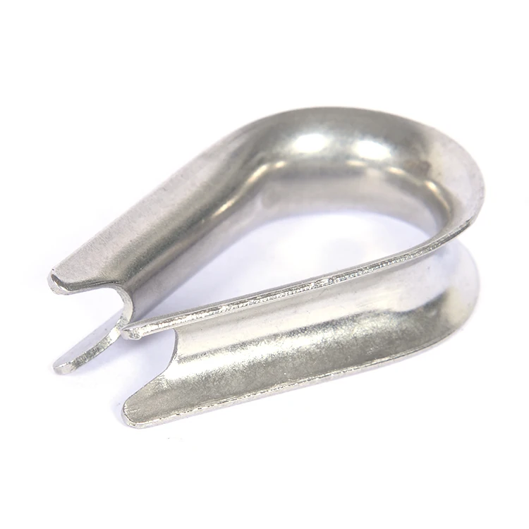 Sourcingmap  rope safety ss304 ss316 M2-M32 cable thimble clip thimble