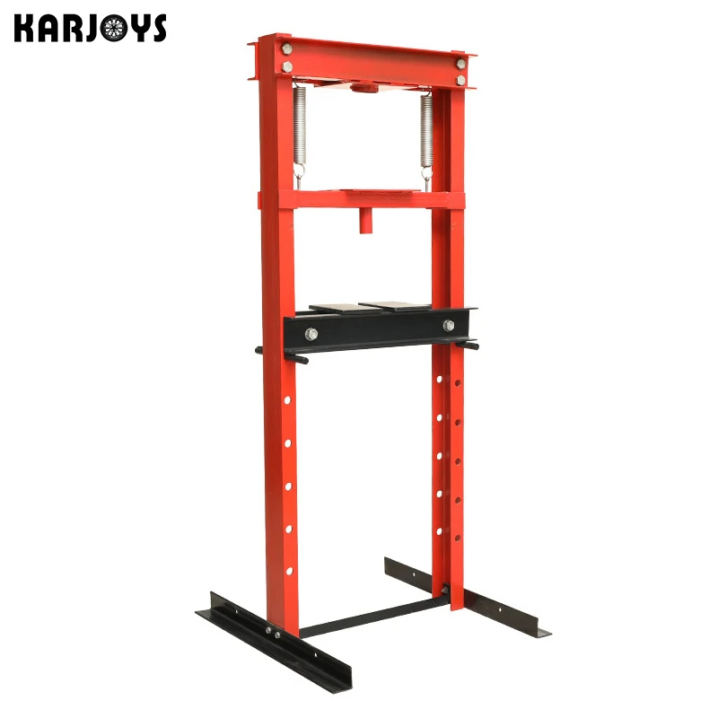 12 ton hydraulic shop press for car repair portable hydraulic shop press cheap price shop press with hand pump