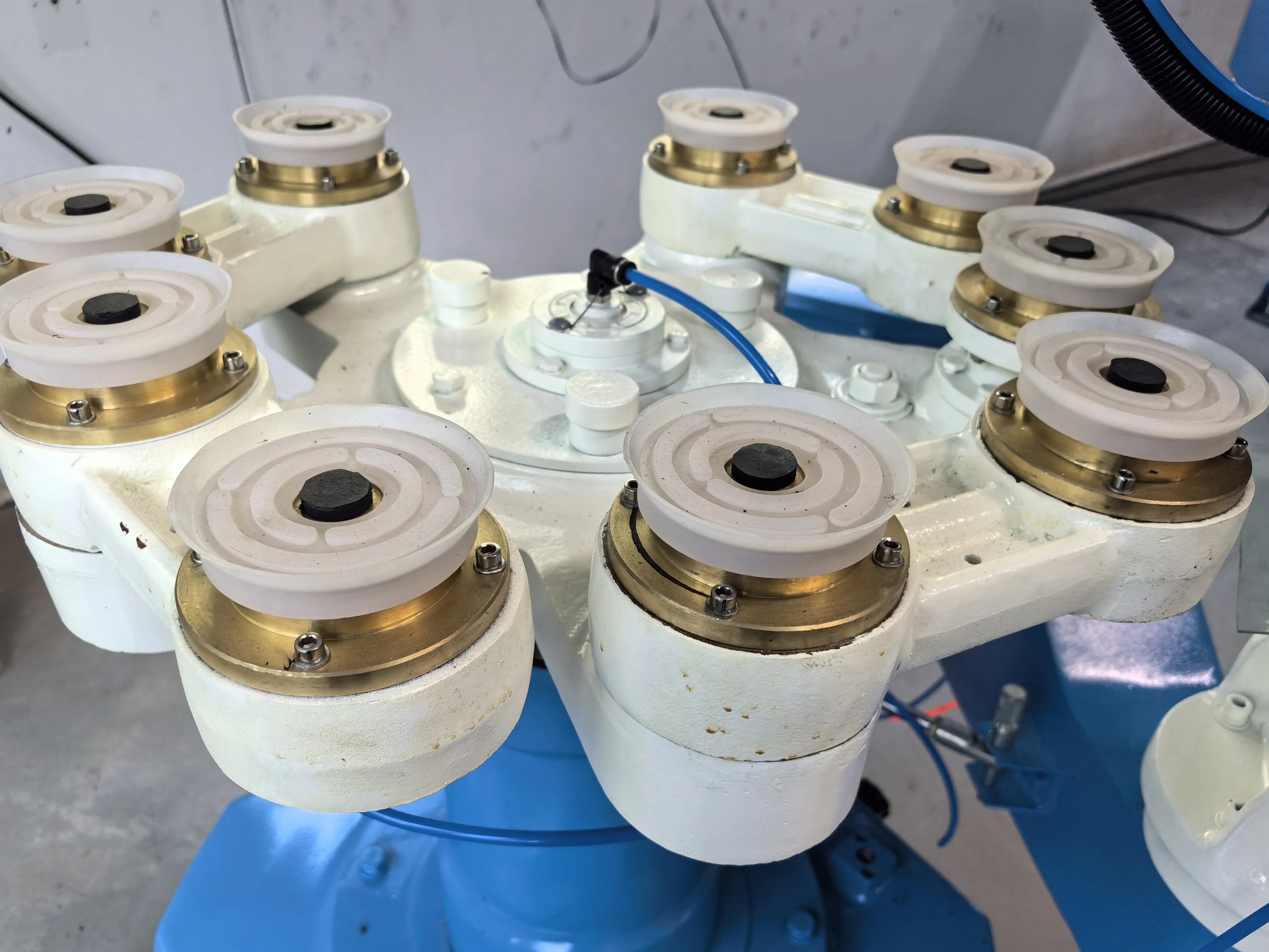 Manual Round Oval Irregular Shape Glass Beveling Polishing Edging Machine All in One