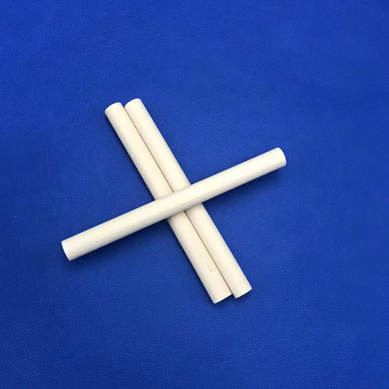 Magnesium Oxide magnesia ceramic Tube MgO core rod for Heaters 2 hole Dia11mm length200mm