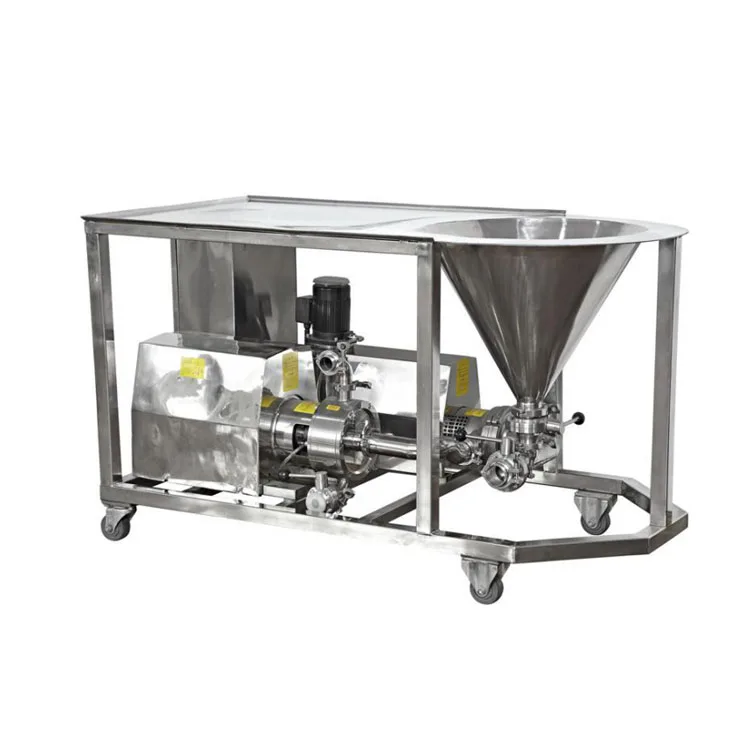 L&B food grade SUS water homogenizer mixer/ mixing machine used for milk powder with water mixing