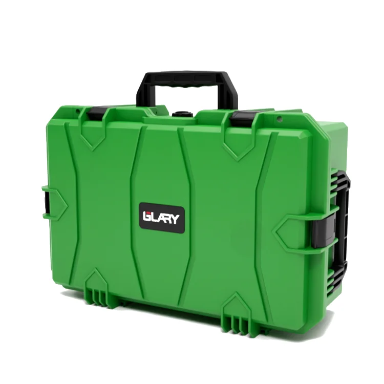 GLARY professional mobile hard drive case box all weather external hard drive case stackable hard drive transport case box