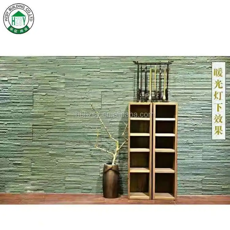 HZSY MCM Flexible Stone Veneer Sheet Green Building Material Muretto Stone the Alternative Solution for Tiles and Cladding
