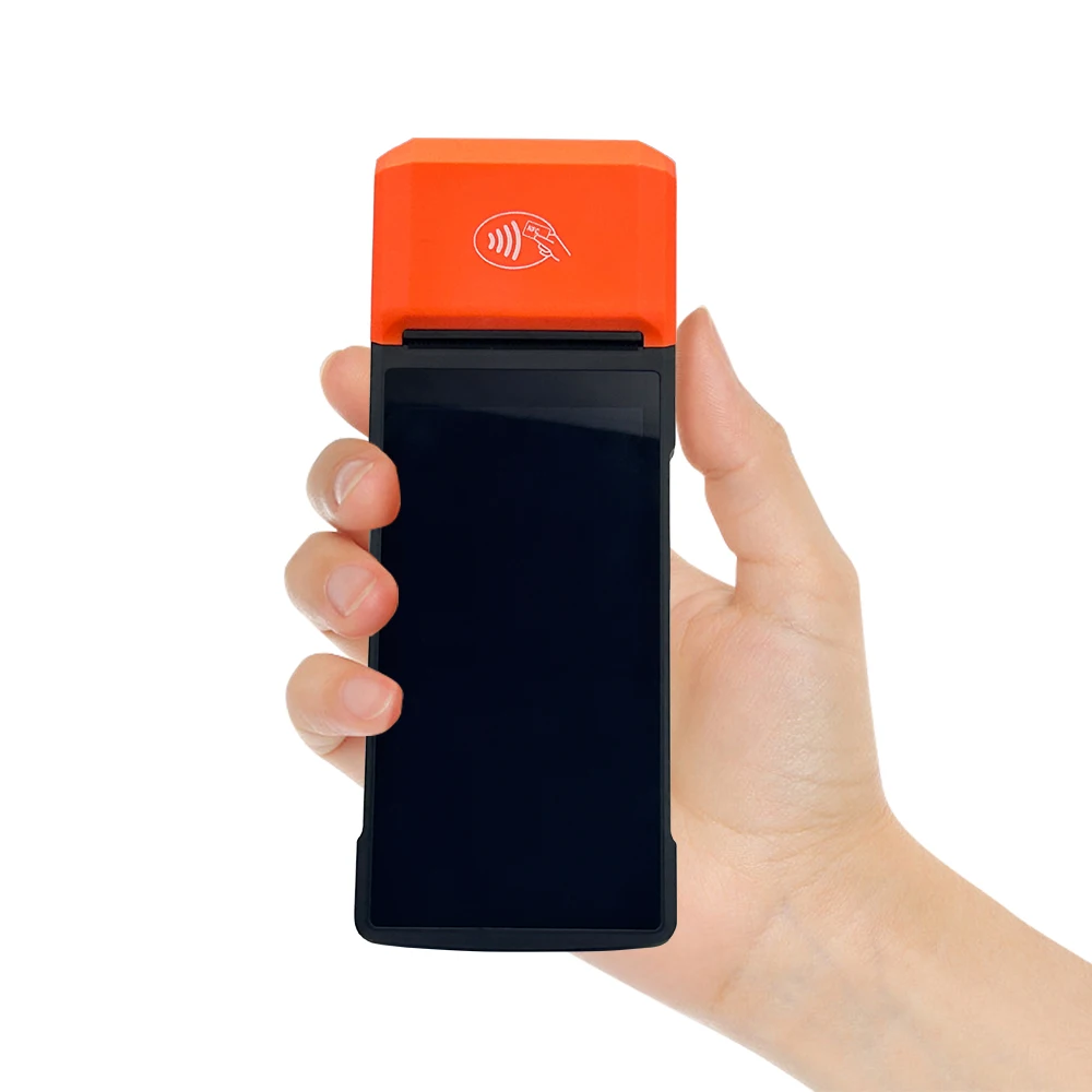 NFC Портативный сенсорный экран POS Android 13 Мобильный смарт-терминал с QR-кодом сканер R330 Plus
