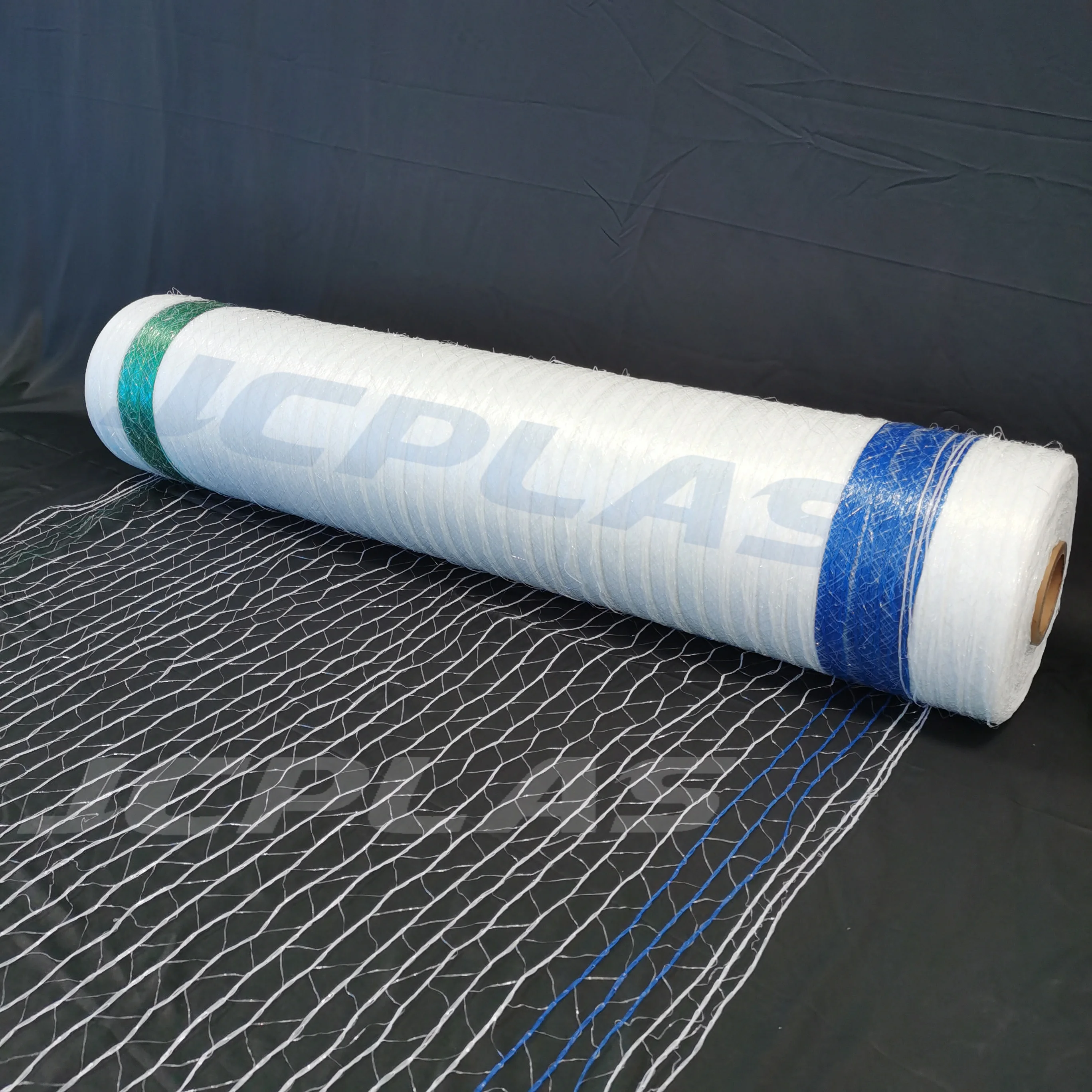 Hot Sale 100% Virgin HDPE  Knitted Bale Wrap Net in Rolls for Agriculture Hay baling