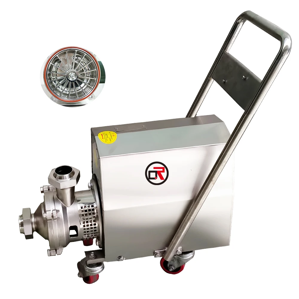 Explosion-proof Sanitary explosion proof electric SS316L Hygienic Stainless Steel Centrifugal Pump with VFD Control Cabinet